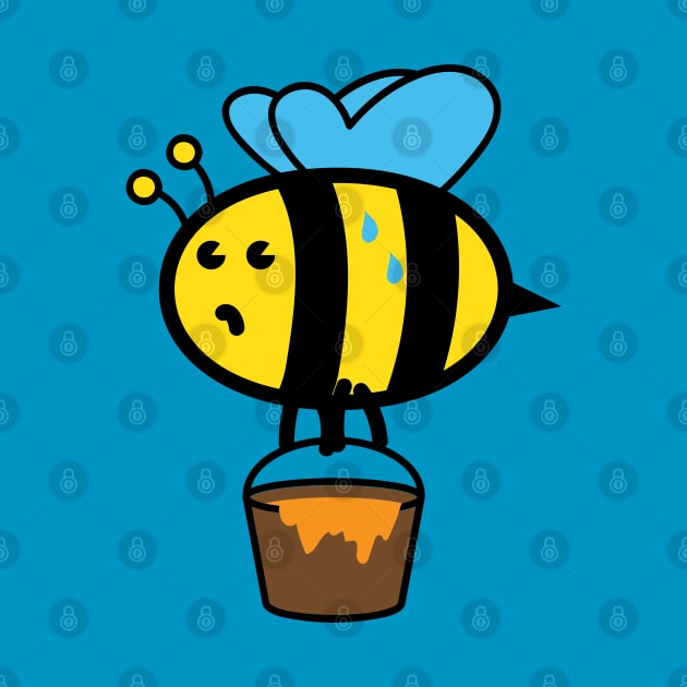 Cute bee by UniqueDesignsCo