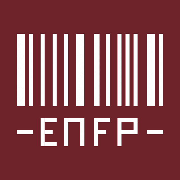 -ENFP- Barcode by The MBTI Shop