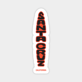 Santa Cruz Tiki Type Magnet