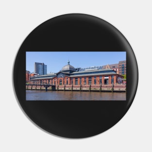 Fish auction hall, fish market, Altona, Hamburg, Germany, Europe Pin