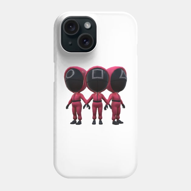 Squid Game 3D Phone Case by Randomart