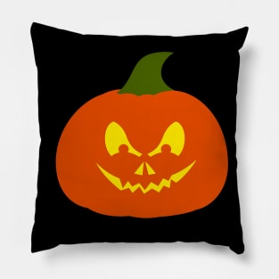 Halloween Cheerful Lively Friendly Pumpkin Face Pillow