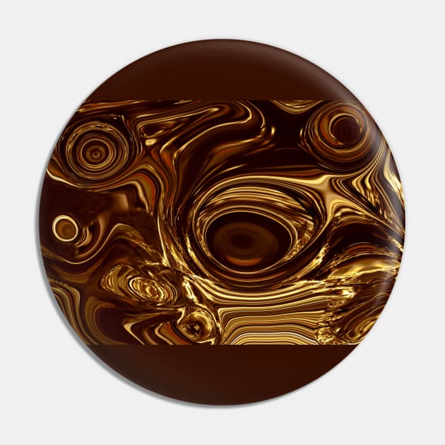 Golden Chocolate Pin by mavicfe