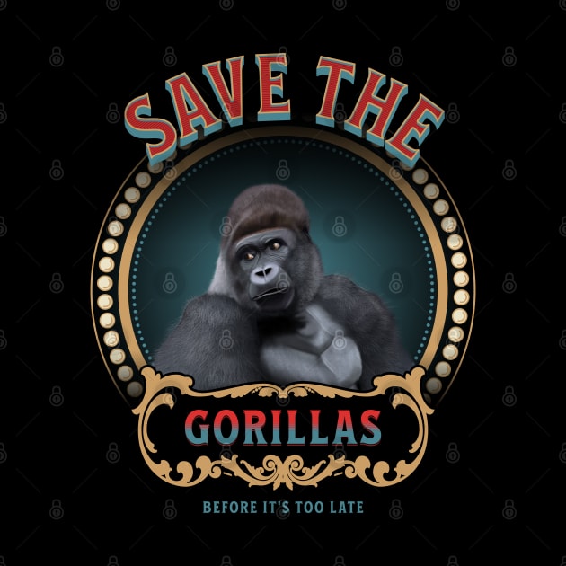 Save The Gorillas by Suneldesigns