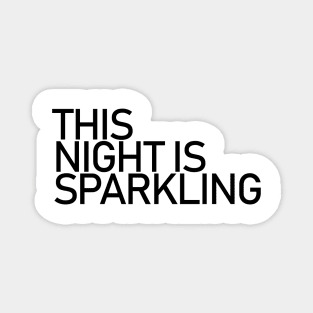 This Night Is Sparkling taylor swifts eras Magnet