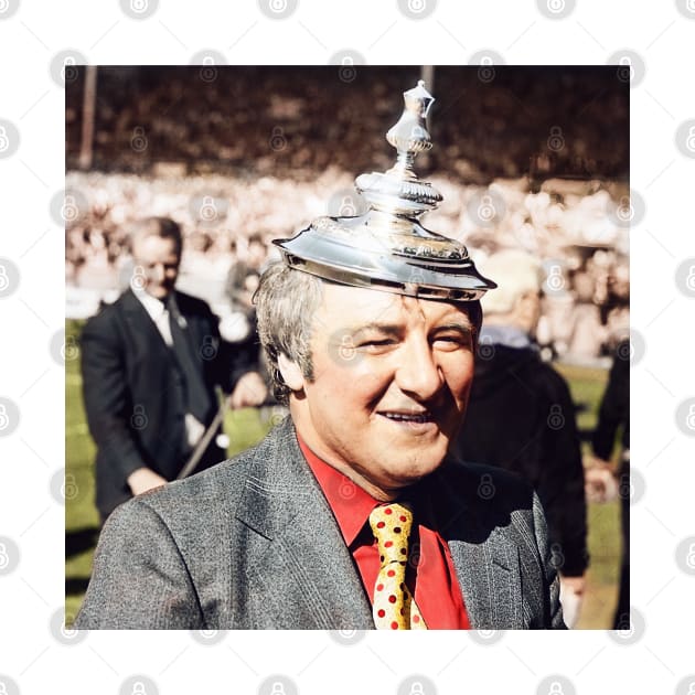 Tommy Docherty trophy on head by AndythephotoDr