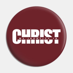 Identity In Christ Pin