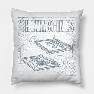 The Vaccines - Technical Drawing Pillow