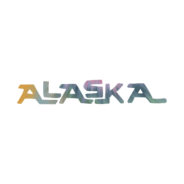 Alaska Tie Dye License Plate Design by maccm