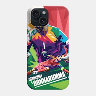 Gianluigi Donnarumma Pop Art illustration Phone Case