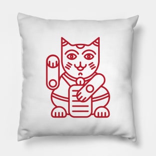 HEY (LUCKY CAT) Pillow