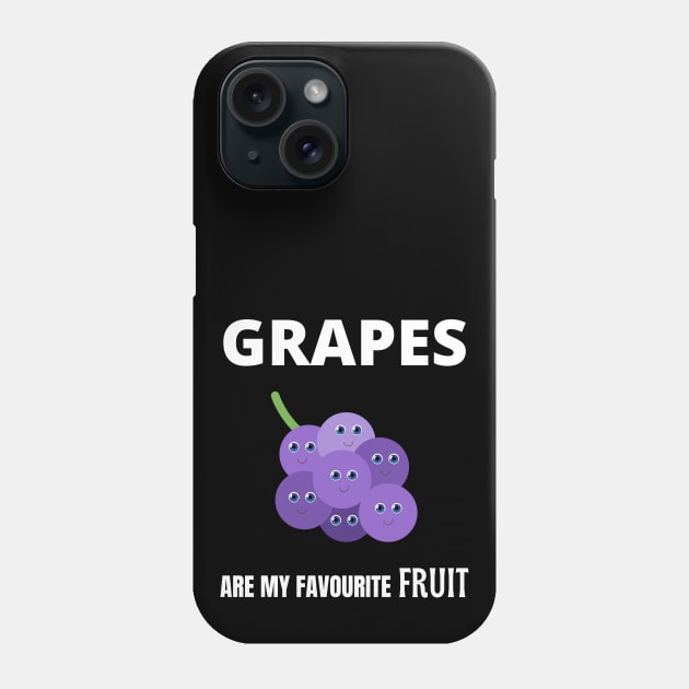 Grapes are my favourite fruit Phone Case by InspiredCreative