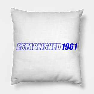 Established 1961 Pillow