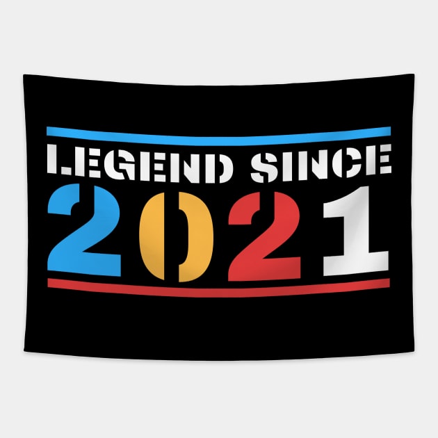Legend Since 2021 Tapestry by BestOfArtStore