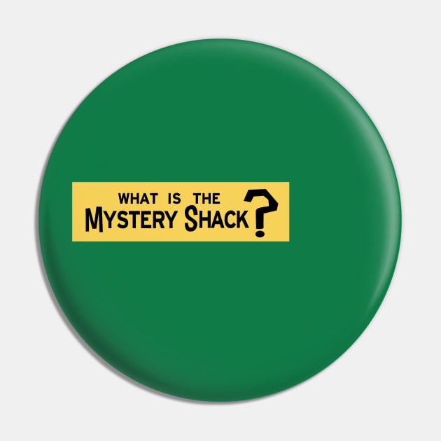 Mystery Shack Sticker Pin by LivelyLexie