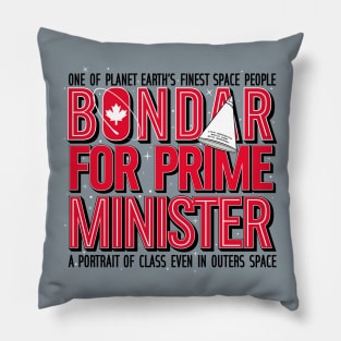 BONDAR FOR PRIME MINISTER Pillow