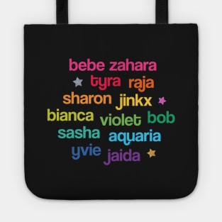 Winning Drag Queens in Rainbow Colours Tote