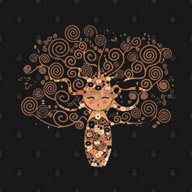 Kokeshi Tree Of Life by melinhsocson