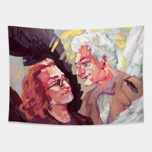 Crowley x Aziraphale Tapestry
