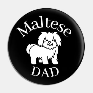 Maltese DAD Pin