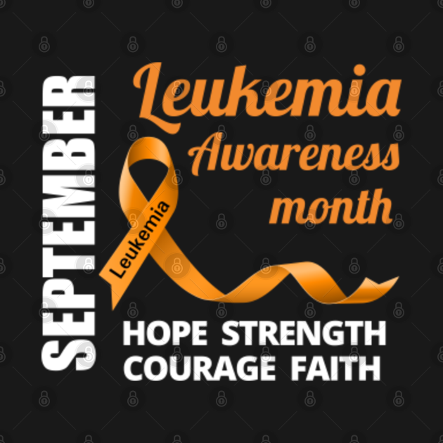 Discover Leukemia Cancer Awareness Support Orange Ribbon - Leukemia Awareness - T-Shirt