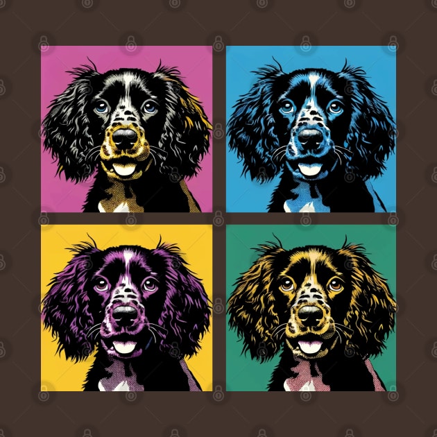 Pop Retro Boykin Spaniel Art - Cute Puppy by PawPopArt