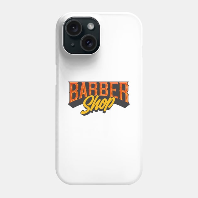 Barber Shop Phone Case by ShirtyLife