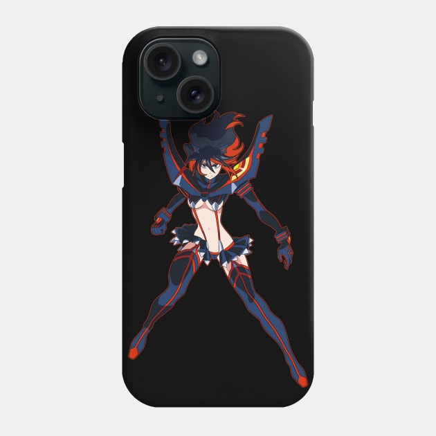 Synchronized Ryuko Phone Case by FireFlea