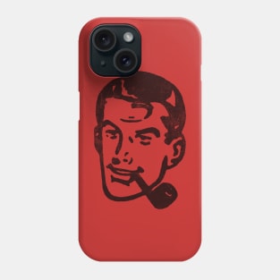 Man with pipe. Phone Case