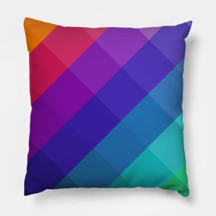 Cubical Colors Pillow