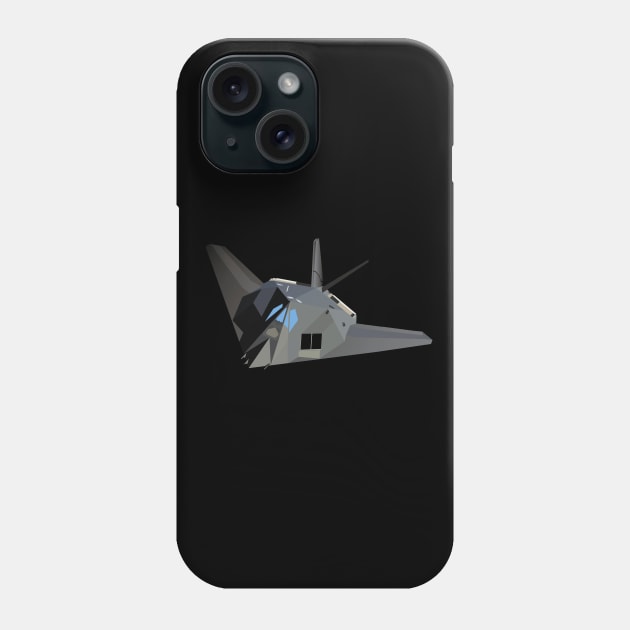 American Stealth Attack Aircraft F-117 Phone Case by NorseTech