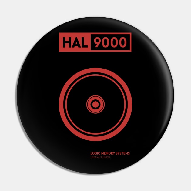 HAL 9000 - 2001 A Space Odyssey v1 Pin by Hataka