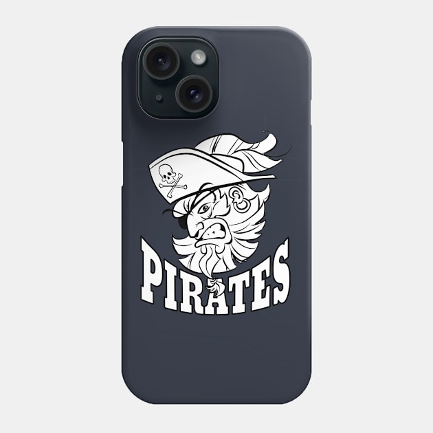 Pirates Mascot Phone Case by Generic Mascots