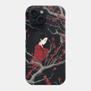 Yamamoto inspired Cherry Blossoms Phone Case