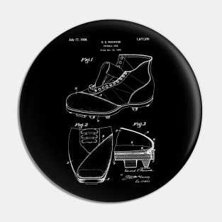 Football shoe patent Pin