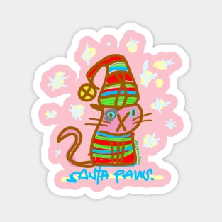 Pink meow Magnet