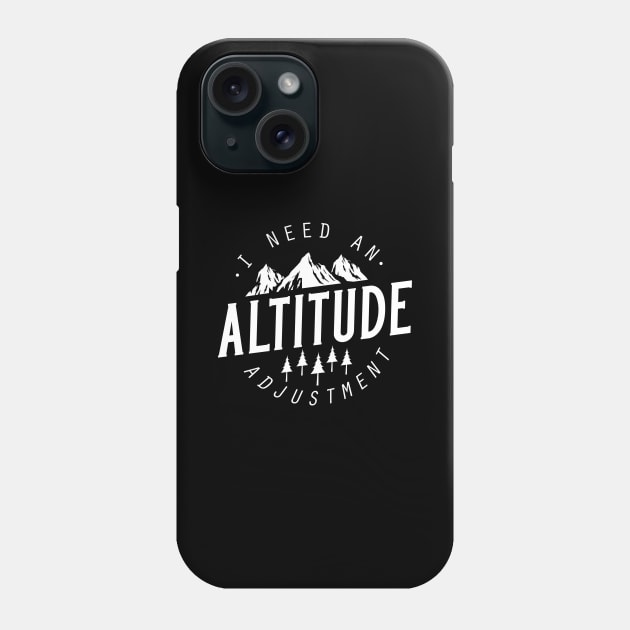 Altitude Adjustment Phone Case by LuckyFoxDesigns