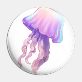 Cute Jellyfish Drawing Pin