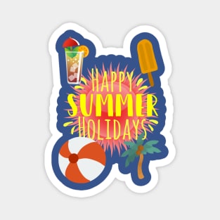 Happy sommer holidays Magnet