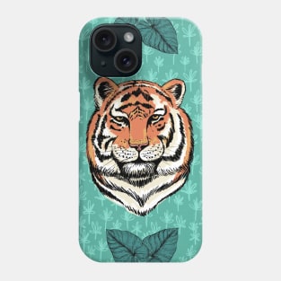 Tropical Tiger Phone Case