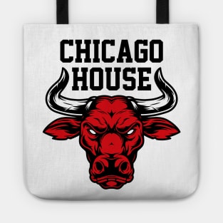 Chicago House Music Design Bulls Tote