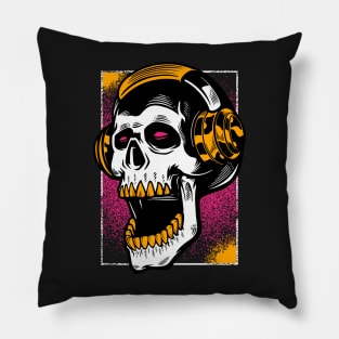 Skull jamming Pillow