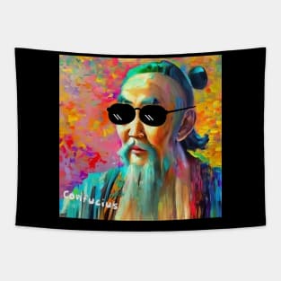 Confucius - Swag Version Tapestry