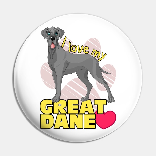 I love my Great Dane! Especially for Great Dane owners! Pin by rs-designs