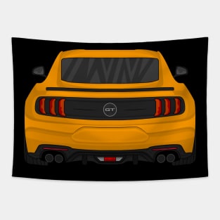 MUSTANG GT ORANGE Tapestry