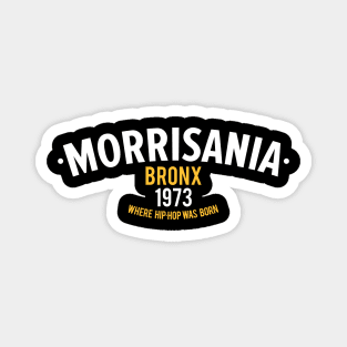 New York Bronx - New York Bronx Schriftzug - Bronx Logo - Morrisania Magnet