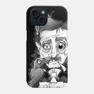 edgar allen poe. forevermore promo. catonsville Phone Case