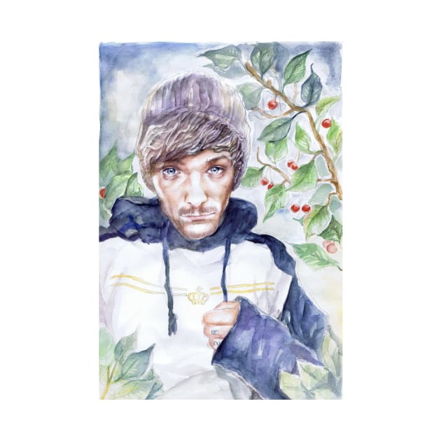 Louis in leaves by mrsadfran