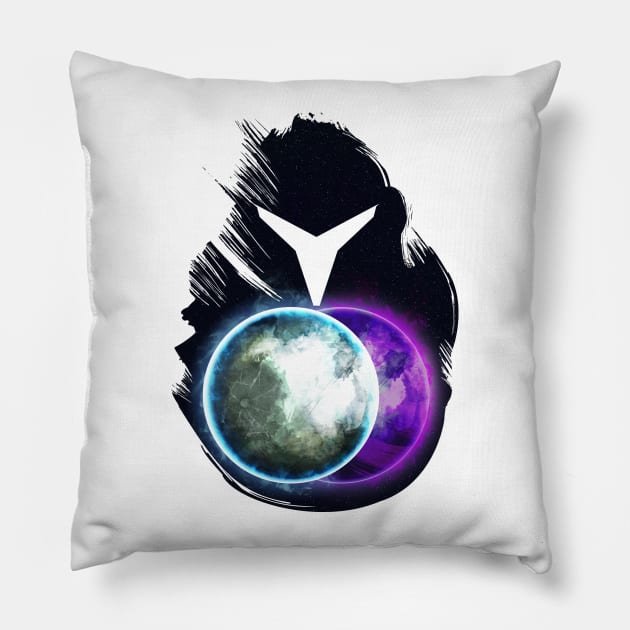 Echoes Pillow by iwilding