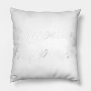 Meconium Happens Birthing Team Nurse Baby Doctor Pillow